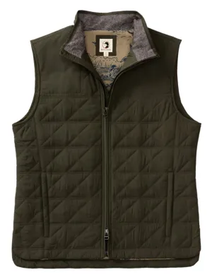 Fremont Performance Quilted Vest (Dark Forest Green)