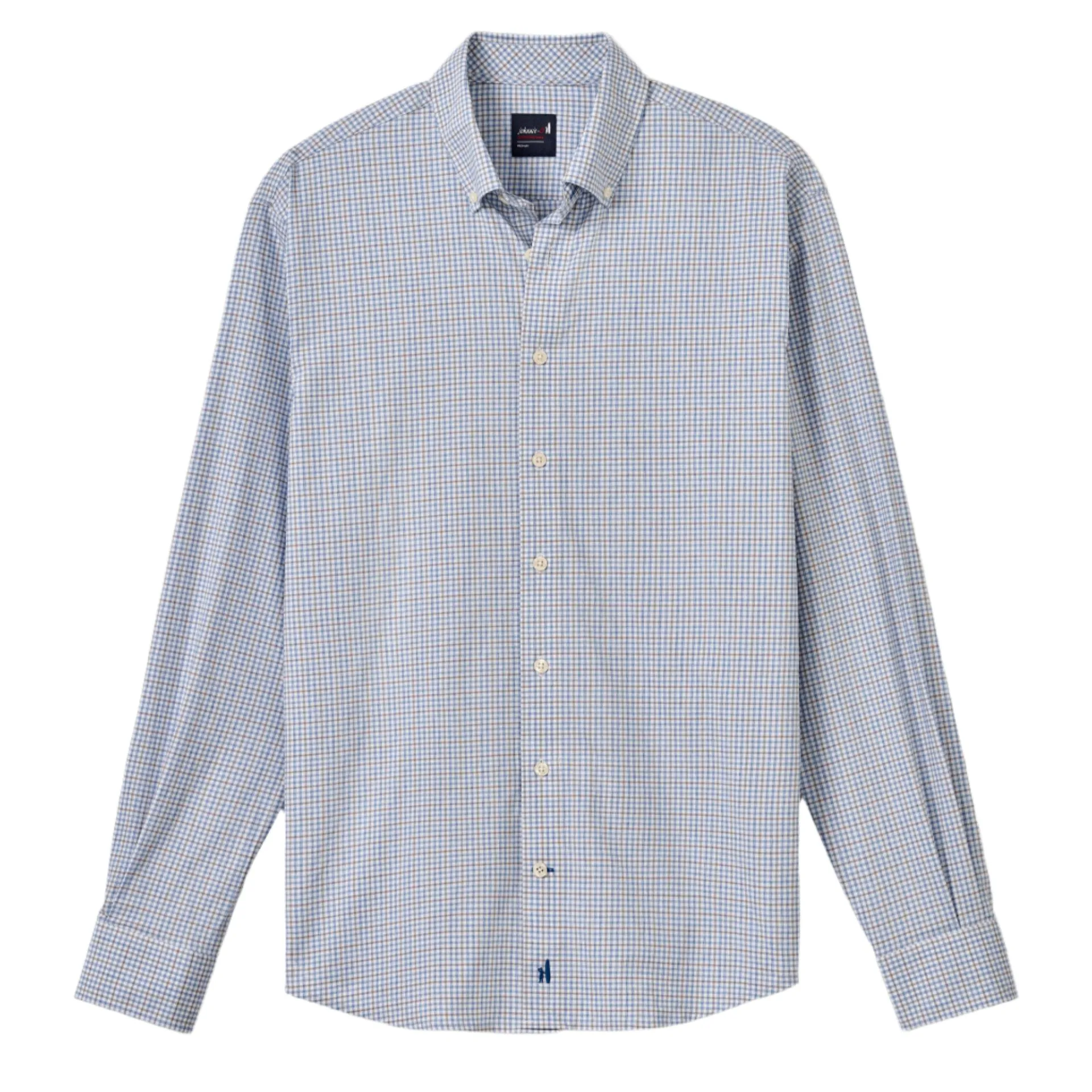 Koby Performance Button Up Shirt (Navy)