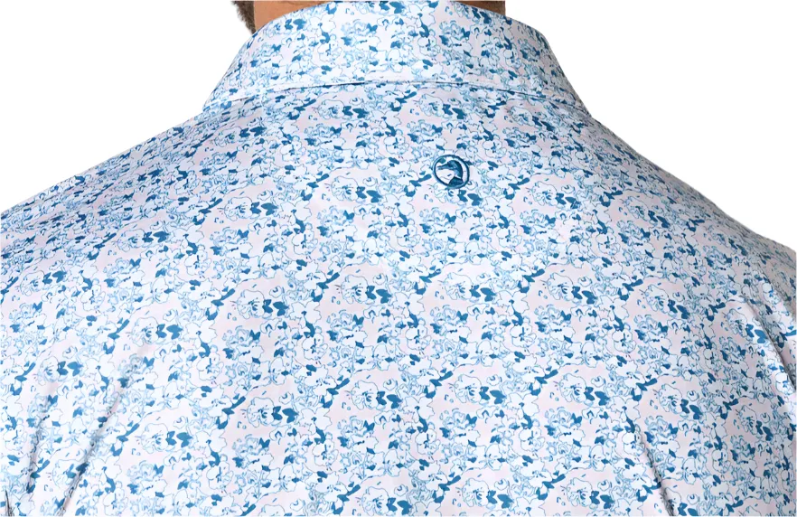 Long Drive Performance Polo (Pastel Pink)