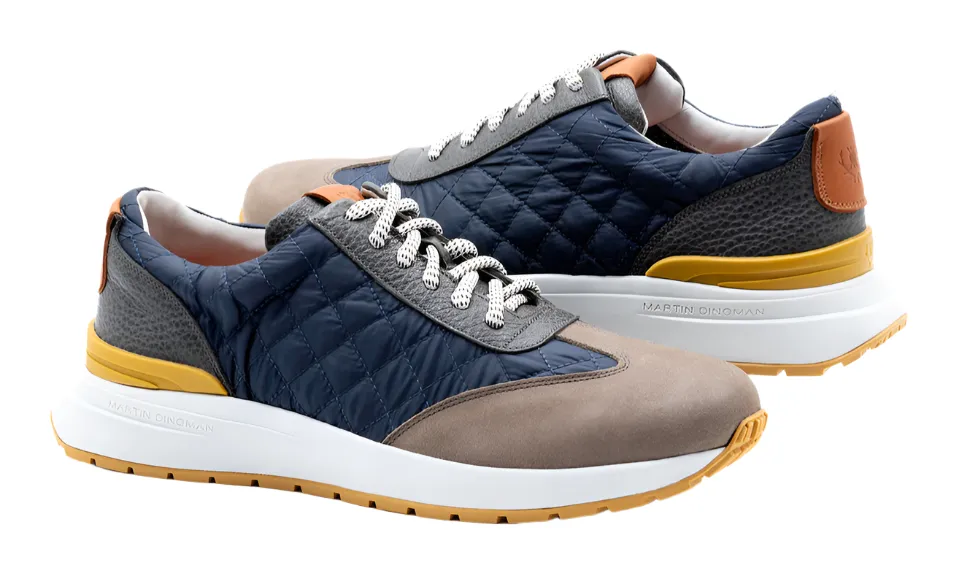 Marathon Lightweight Nylon Sneakers (Navy)
