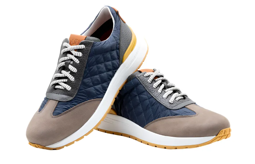 Marathon Lightweight Nylon Sneakers (Navy)