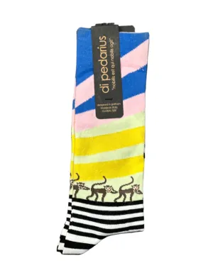 Monkey Stripe Socks