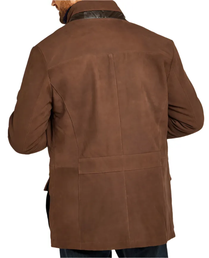 Moore Leather Jacket (Walnut)