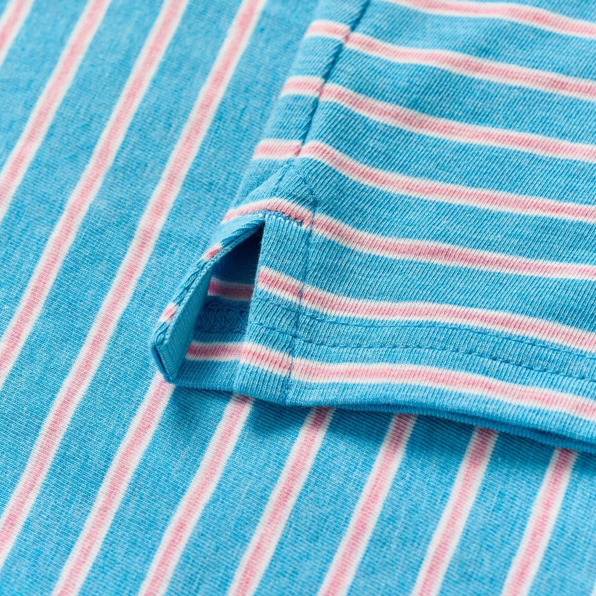 Original 4-Button Polo - Matthis Stripe (Maya)