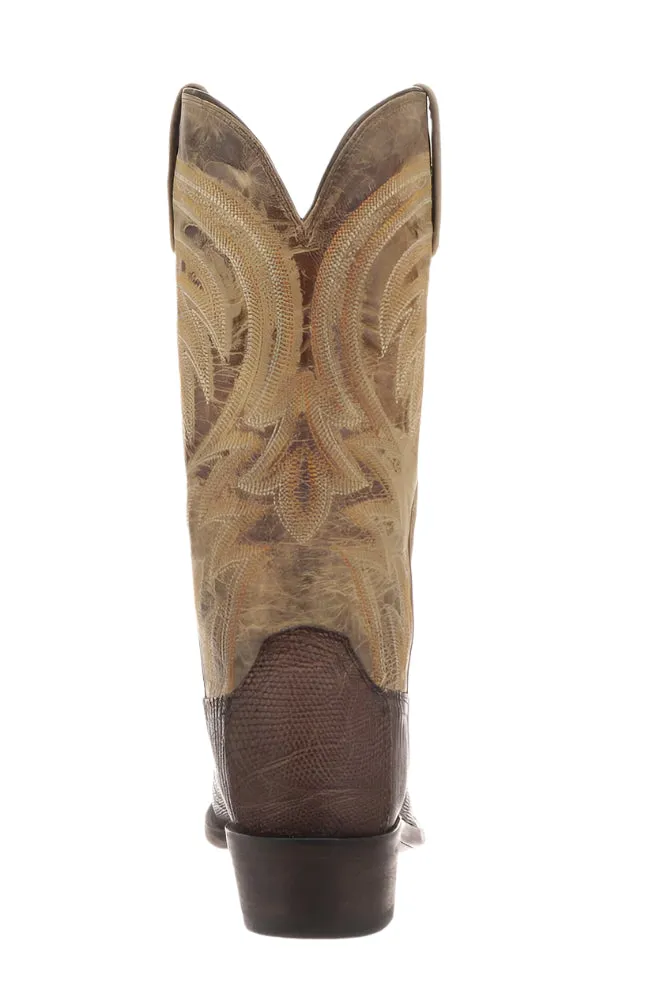 Percy Western Boot (Antique Tan   Tan)