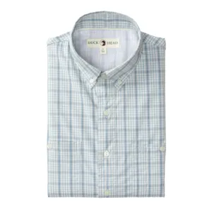 Performance Poplin Guide Shirt (Dover Plaid - Light Blue)