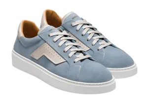 Phoenix Sneaker (Sky Blue Suede/Cream)