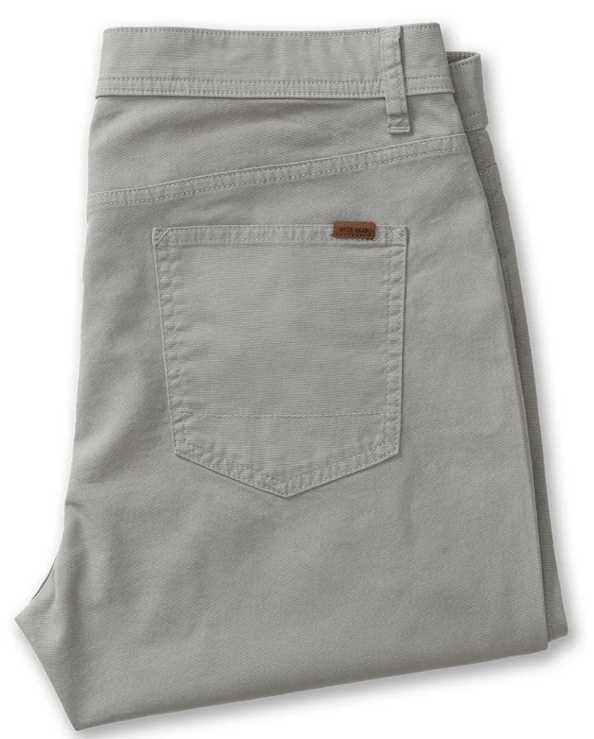 Pinpoint Canvas Five-Pocket (Limestone Gray)
