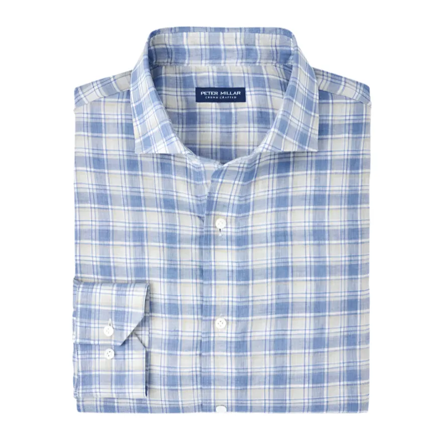 Ravello Linen Sport Shirt (Angelite)