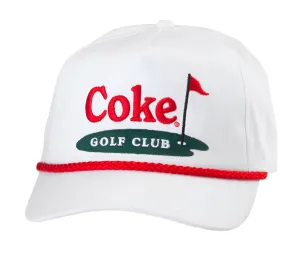 Roscoe Hat - Coke Golf Club (White)