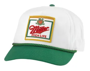 Roscoe Hat - Miller High Life (White/Kelly)