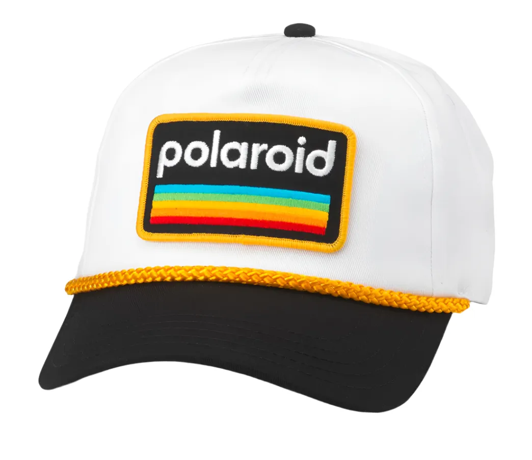 Roscoe Hat - Polaroid (White/Black)