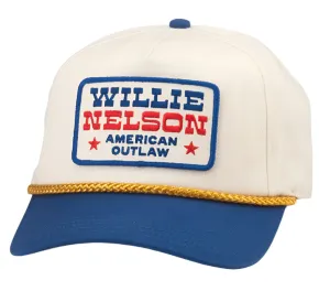 Roscoe Hat - Willie Nelson (Ivory/Royal)