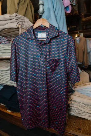 Shark Polo (Navy)