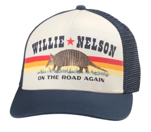 Sinclair Hat - Willie Nelson (Navy/Ivory)