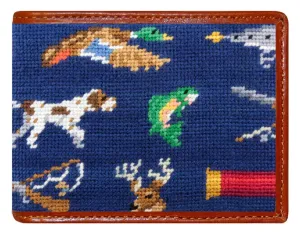 Southern Sportsman Pattern Wallet (Classic Navy)