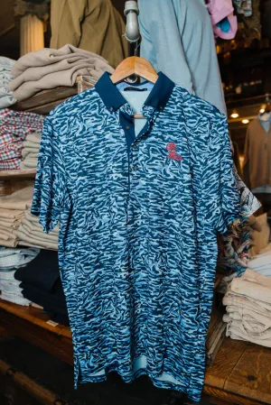 Stalking Wolf Camo Ole Miss Polo