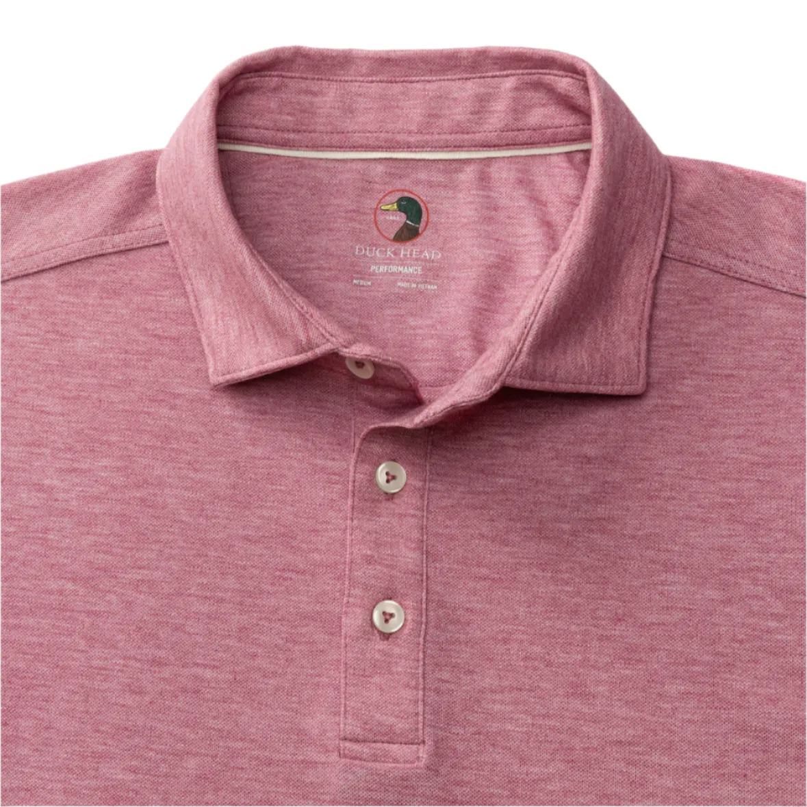 Summerford Performance Pique Polo (Violet Quartz Heather)