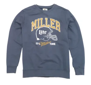 Sunday Fleece Crewneck Sweatshirt - Miller Lite (Navy)