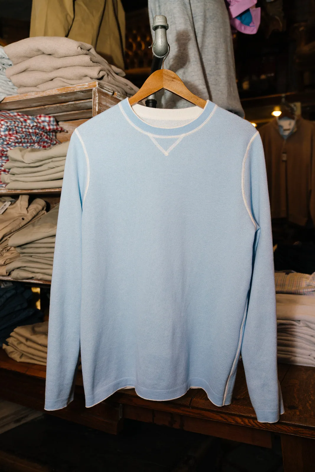 Sundunes Reversible Cozy Pullover (Off White)