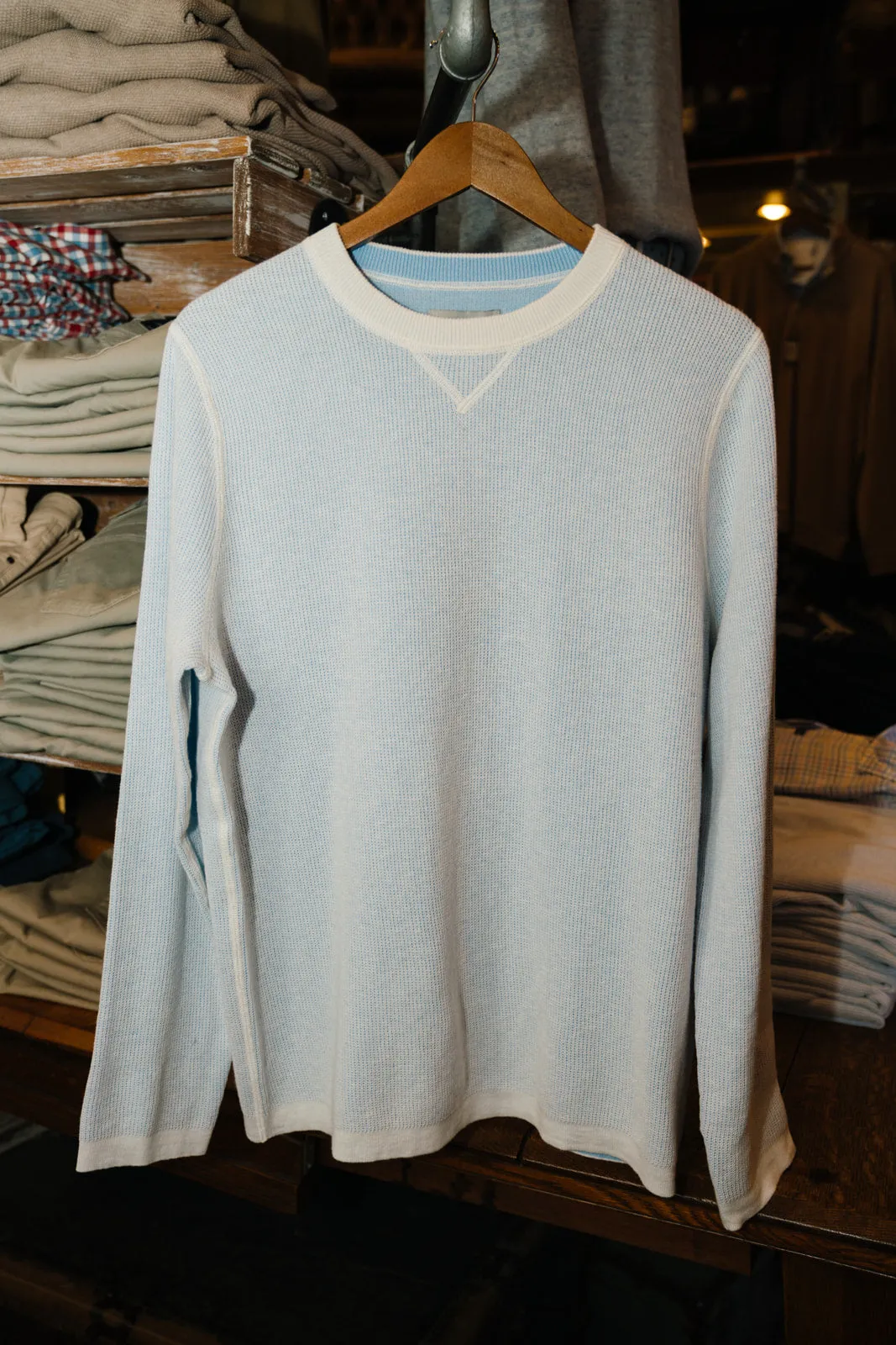 Sundunes Reversible Cozy Pullover (Off White)