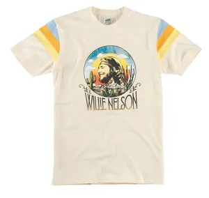 Sunset T-Shirt - Willie Nelson (Cream)