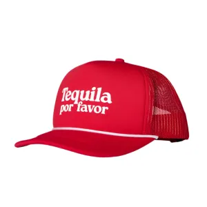 Tequila Por Favor Foam Trucker Hat (Red)