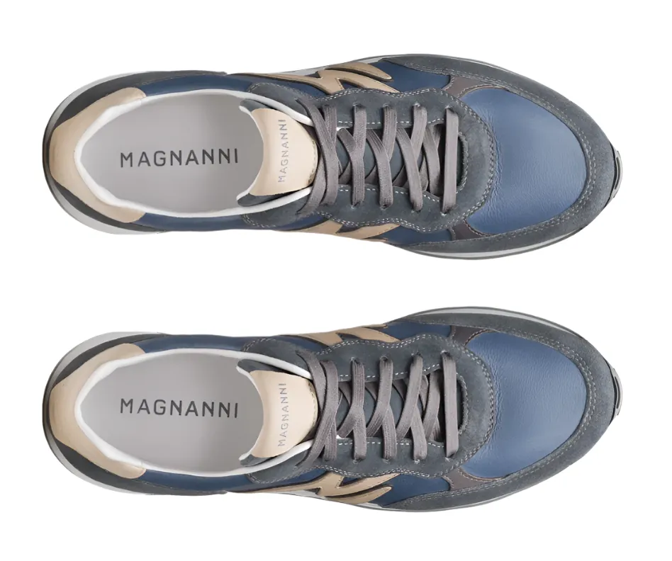 Yoki Retro Sneaker (Indigo Suede/Cream)